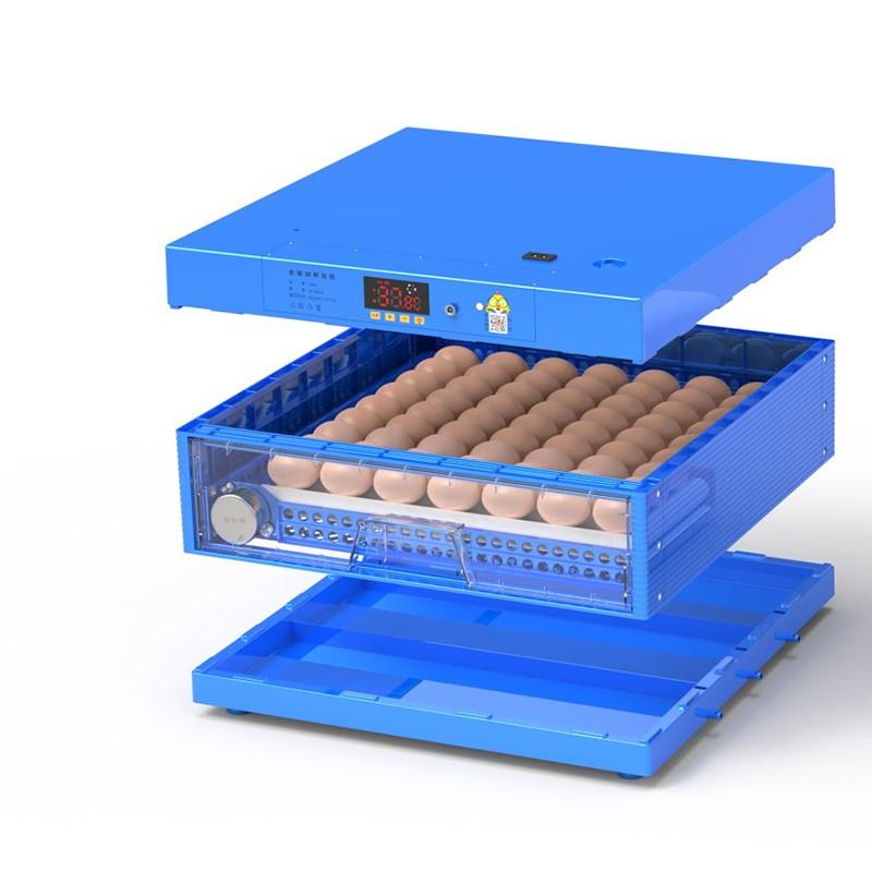 132 Eggs Incubator Digita Mini Automatie Incubatores Fully Automatic Farm Hatching Machine Chicken Goose Pigeon Hatchery Brooder