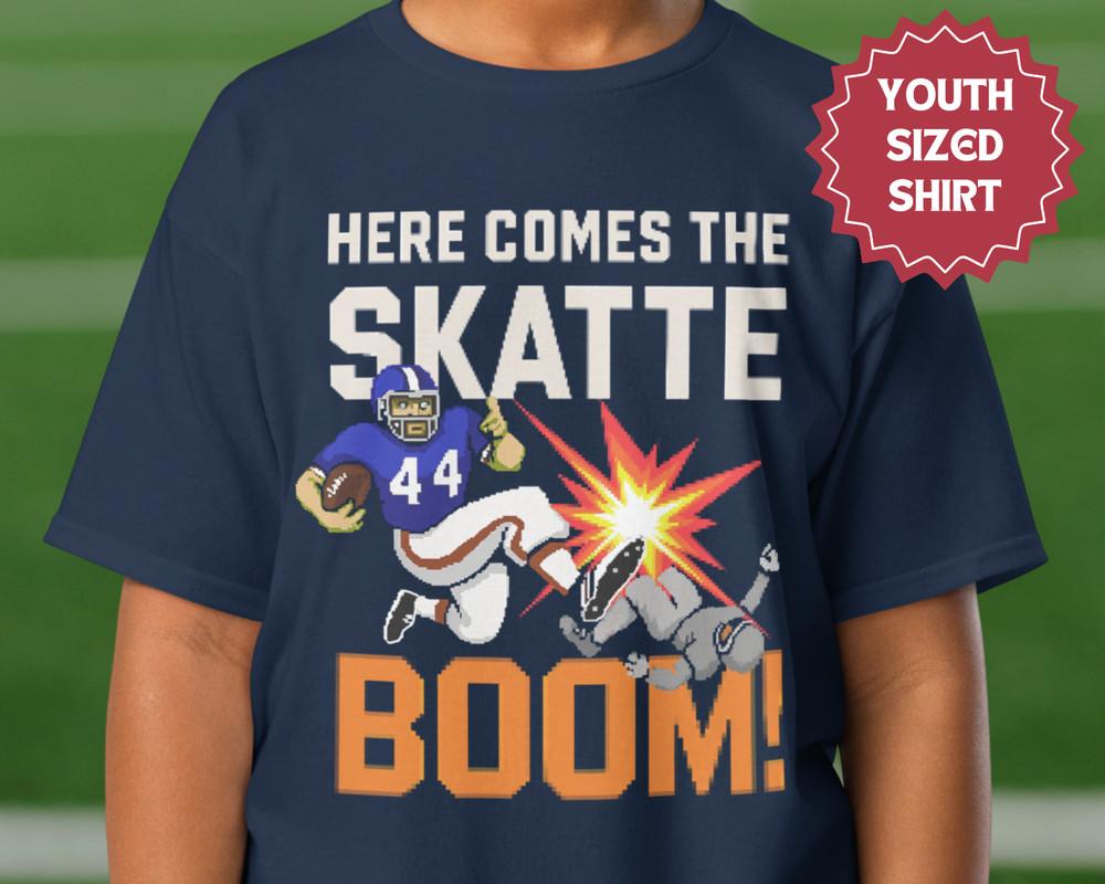 

KIDS Funny Skattebo Shirt SkatteBOOM Giants YOUTH Cam Tee New York Football Unisex T-Shirt S