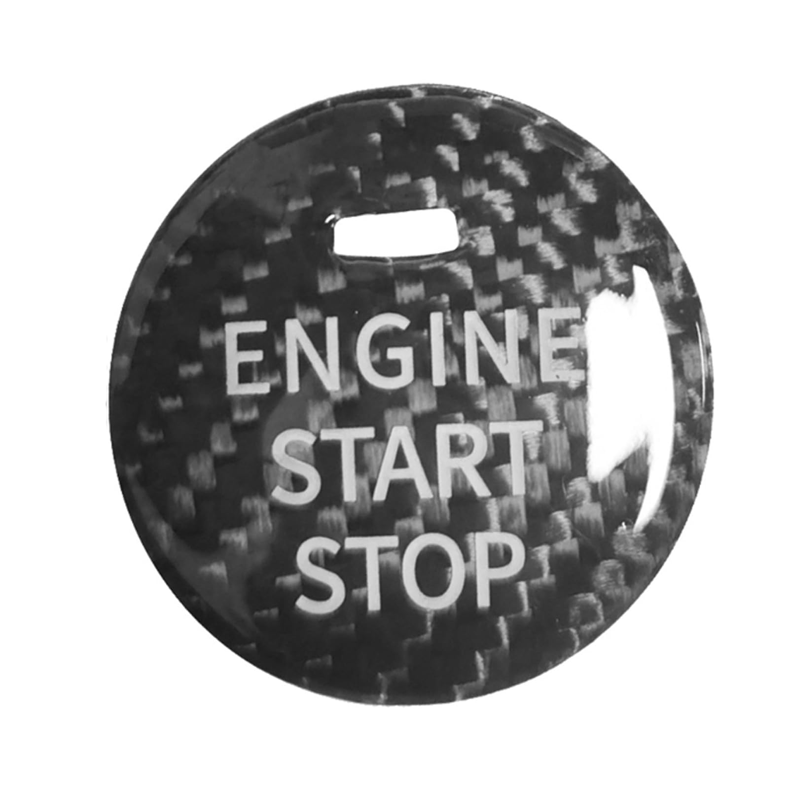 

[Dr.nao] Mazda car starter ring engine start button cover engine starter switch cover accessories double-sided tape car supplies general purpose