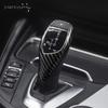 Carbon Fiber Gear Shift Knob Cover for BMW F20 F21 F22 F23 F30 F32 F34 F35 F36 F06 F12 F25 F26 F15 F16 Premium Interior with Precision Fit & Stylish