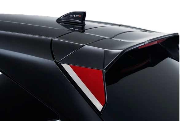 NISMO Side Garnish Set for Nissan Note Aura NISMO 9990SRNE30 Antenna/Wing (E13)