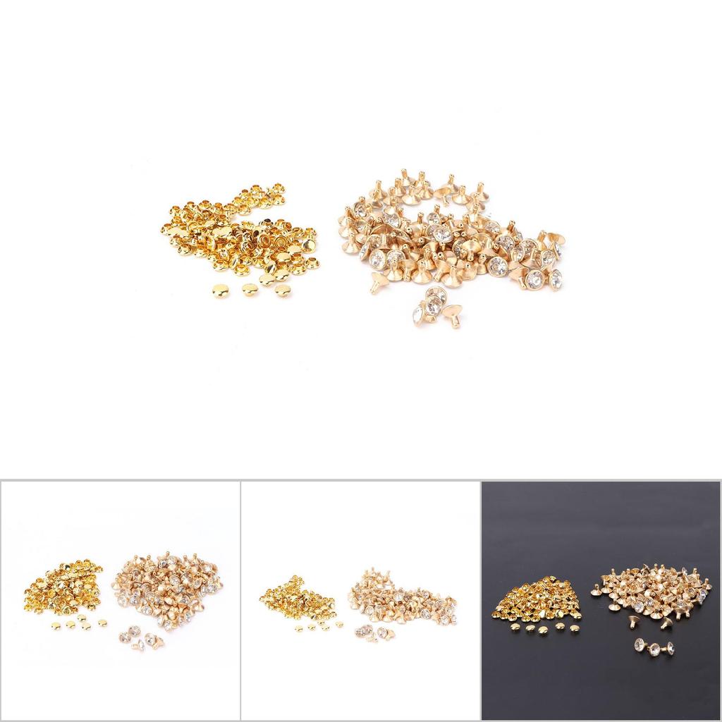Cloth Inlay Rivets 12mm Spots Studs for Leather Craft Decoration(#1)