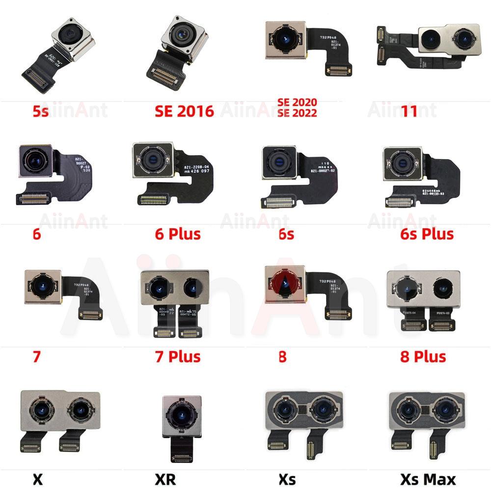 AiinAnt Rear Camera Main Back Camera Flex Cable For iPhone 6 6s 7 8 Plus SE 2020 2026 11 X Xr Xs Max Spare Parts Replacement