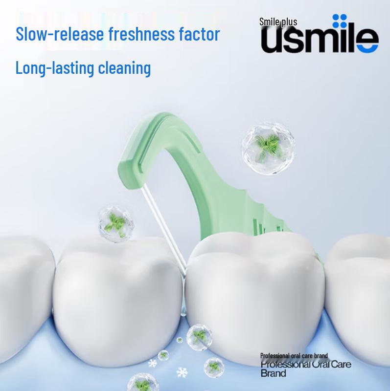 

usmile Double-Line Dental Floss Sticks
