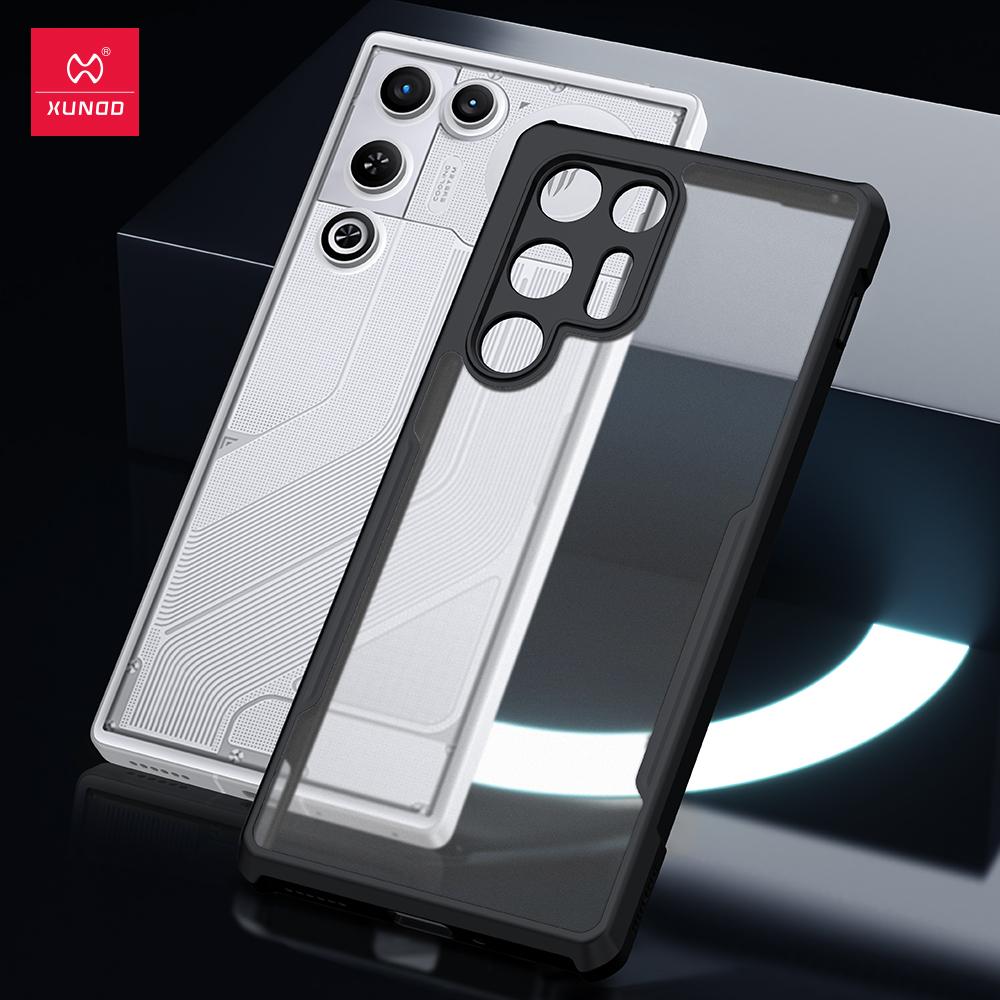 Xundd Pouzdro pro ZTE Nubia RedMagic 11 Air Red Magic 11 Air Ochrana fotoaparátu Airbag Protipádový kryt Akrylová a TPU zadní kryt telefonu