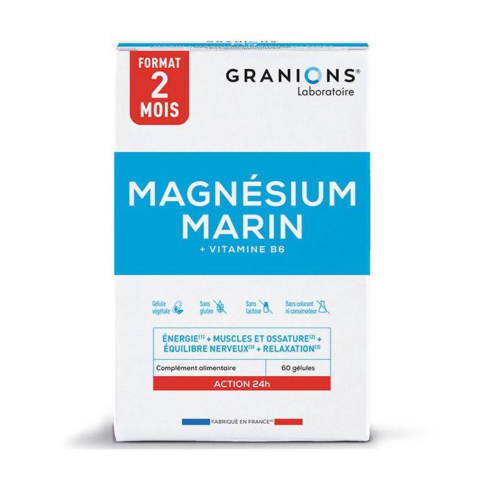 Granions Magnésium Marin 60 gélules