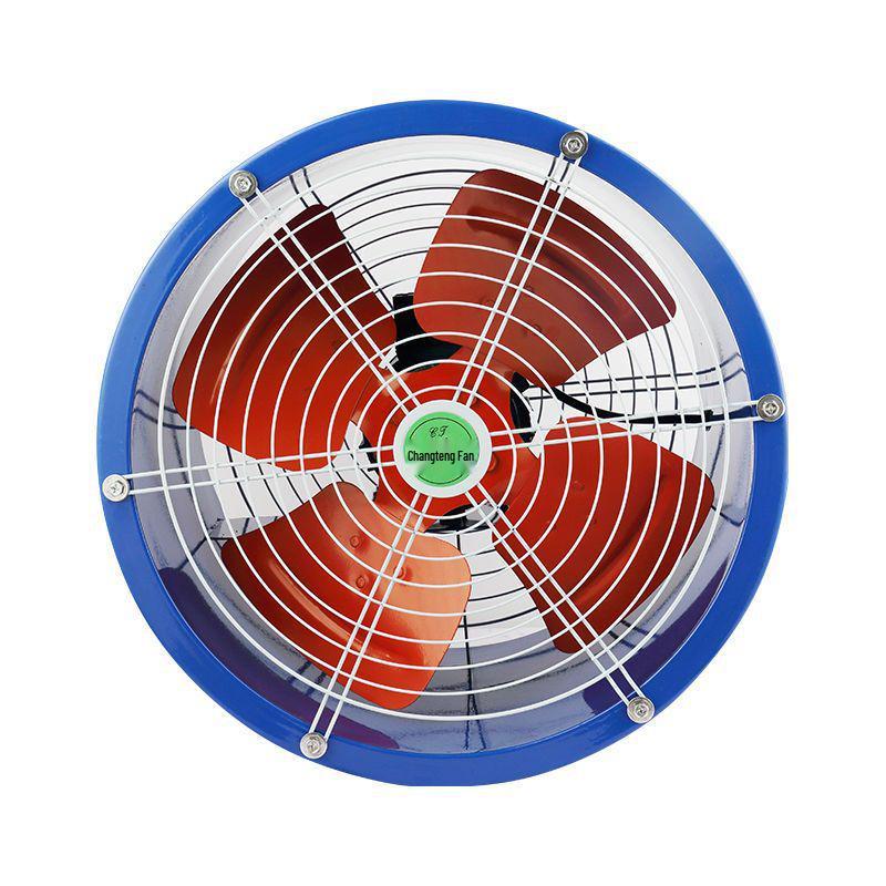 SF 220V Axial Fan: Industrial & Kitchen Ventilation, 380V Exhaust, Low Noise, Copper Construction