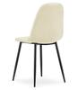 Como Chair - Beige Velvet X 4