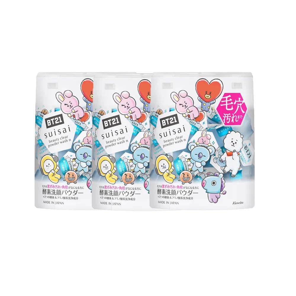 

Suisai Enzyme Facial Powder Wash BTS x3