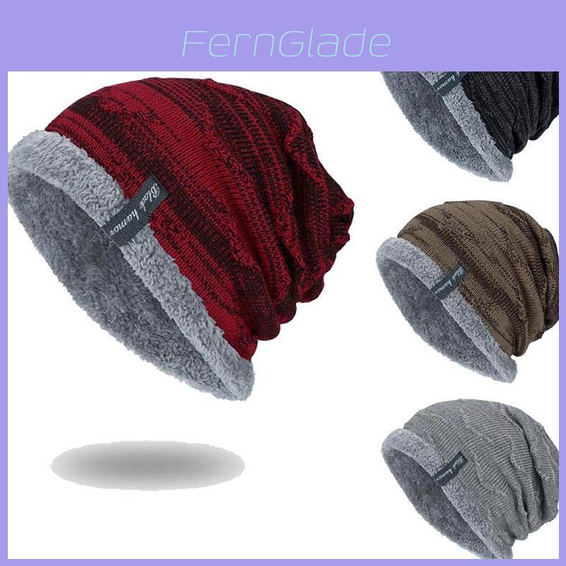 Cozy Knitted Baggy Beanie For Men Women Unisex Winter Warm Ski Casual Knit Hat