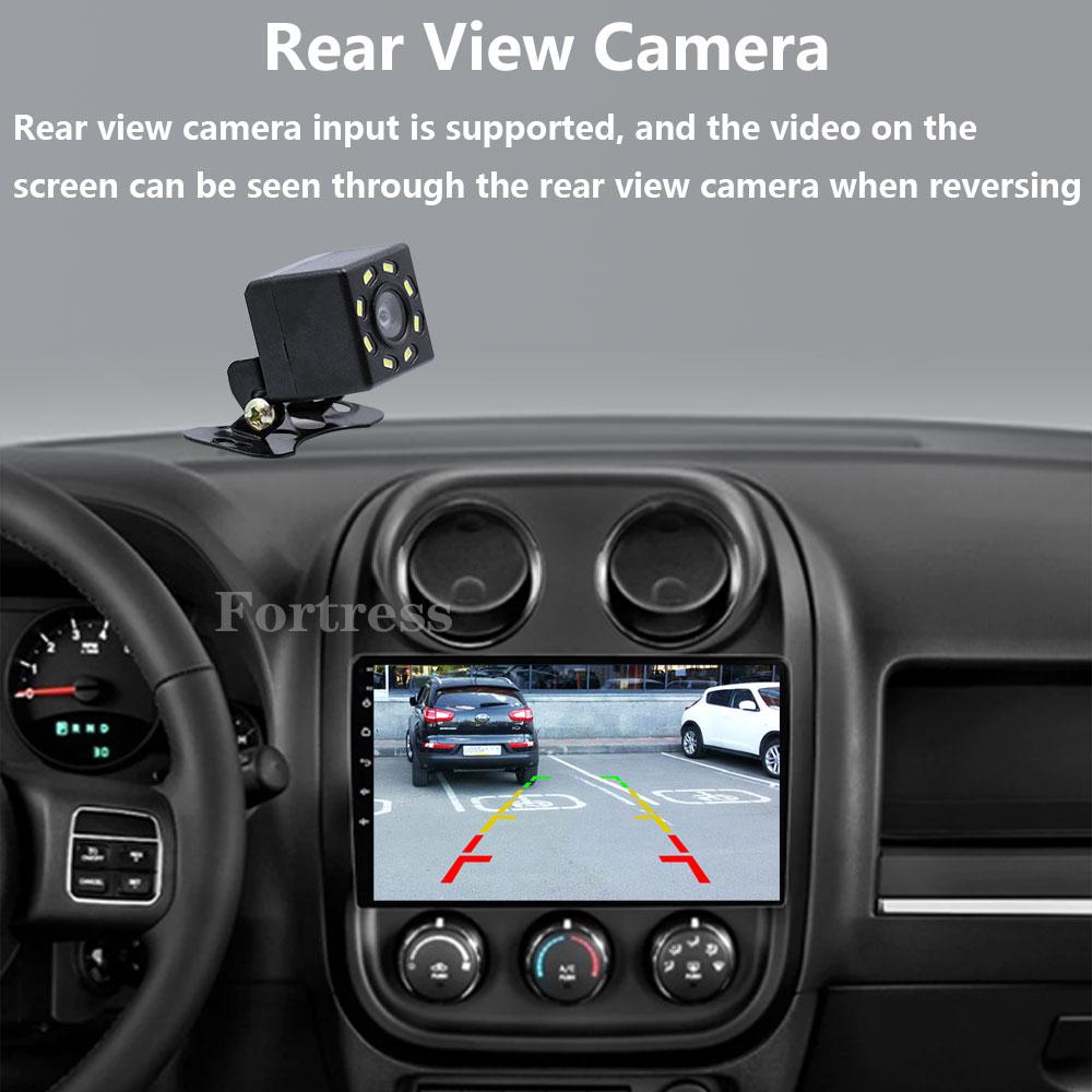 Car Radio For Jeep Compass Patriot 2010-2016 Autoradio Stereo 2 Din Player GPS Navigation Carplay DSP OBD No CD Player