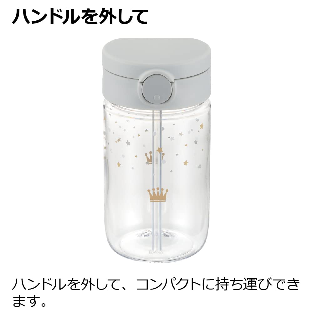 Richell Aster Drinking Straw Light Use Set, Blue, 320ml, 7-month