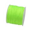 50Yds 0.8mm Crafts Nylon Cord For Jewelry Making Beading Braided Nylon Satin String for Bracelets Rattail Trim Chinese Knot