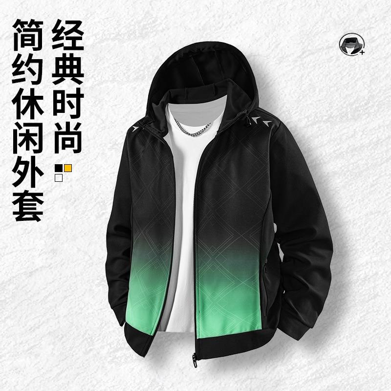Autumn and Winter New Sports Men's Running Quick-drying Clothes Jacket Cycling Training Clothes Fitness Clothes Outdoor Mountaineering