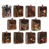 Unique Money Present for Holiday Decoration Christmas Cash Gift Ornament, Acrylic Holder Cash, Funny Decorative Party Xmas Tree Hanging Tree, Supplies