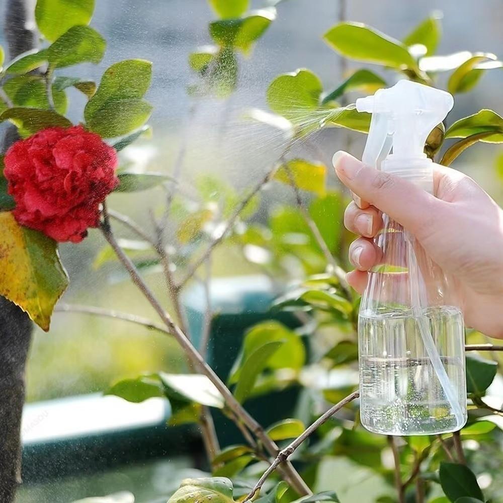 200ml Capacity Spray Bottle Hand Trigger Plastic Refill Bottle Cleaning Spray Refillable Atomizer Kitchen Gardening Tools