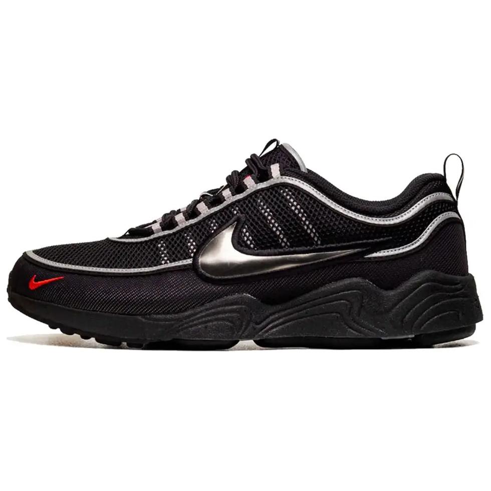New Nike Air Zoom Spiridon Black Metallic Silver HF9117-002