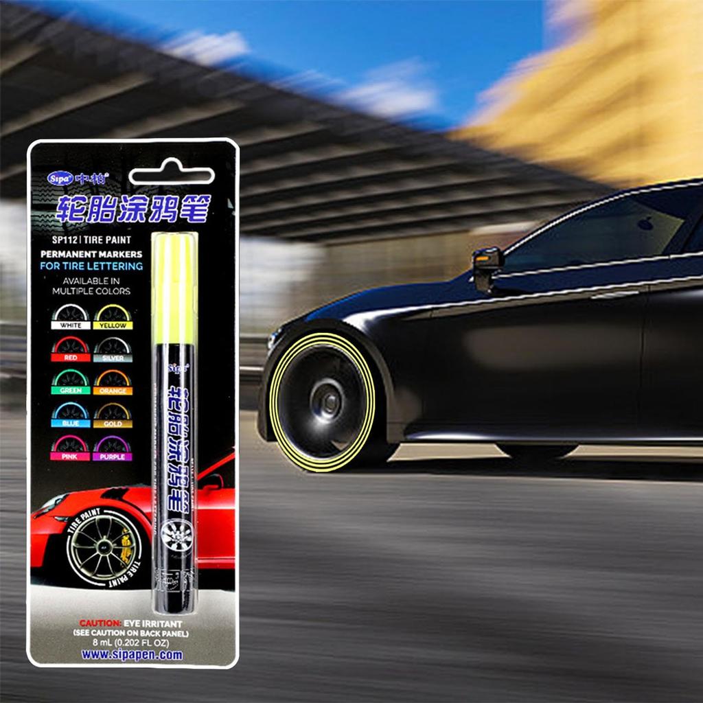 Waterproof Tire Marker, Tire Lettering Paint Pen | Car Tire