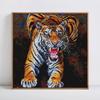 5D DIY Diamond Embroidery Full Display Animal Picture Rhinestones Full Square Diamond Painting