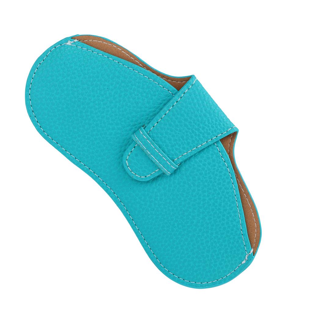 Leather Sunglasses Case Portable PU Leather Eyeglass Case Leather Wear Resistant Simple Eyeglass Case for Sunglasses