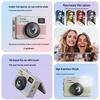 Retro Flip Screen Mini Camera for Students - Portable HD Photo & Video Recorder with Lanyard