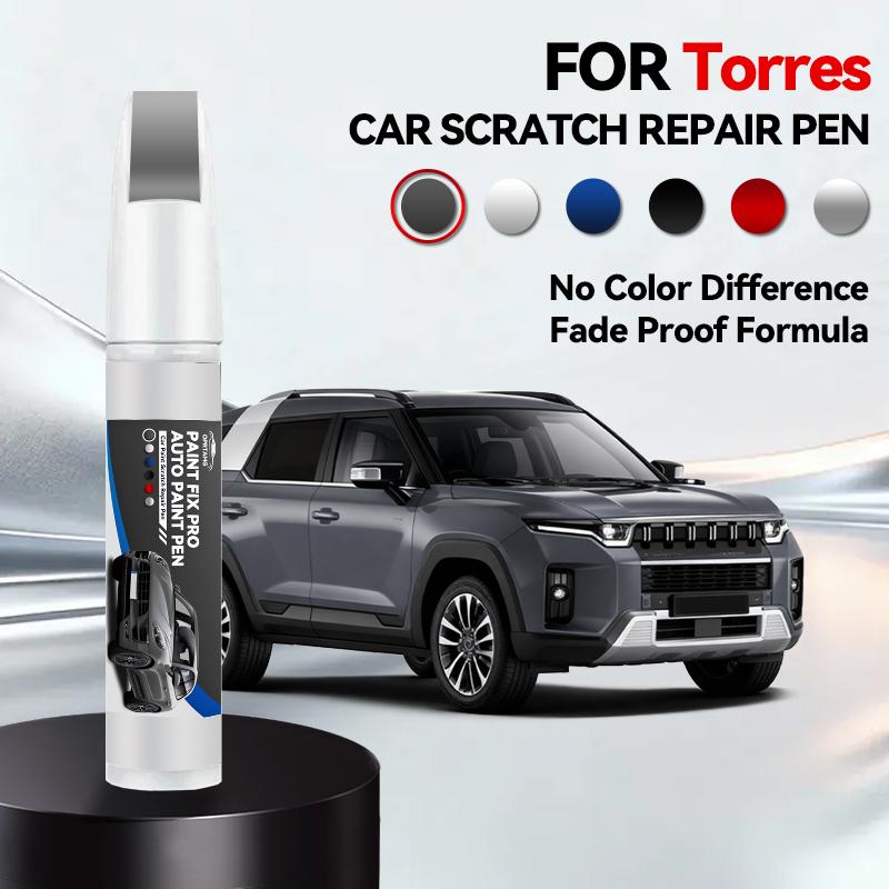 

For KGM SsangYong Torres Paint Repair Pen Touch Up Scratch Remover DIY Auto Accessories Blue Green Grand White Gray Space Black