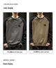 Men's 330g Heavyweight Color Block Sweatshirt Jacket, Plus Size Casual Autumn/Winter Style