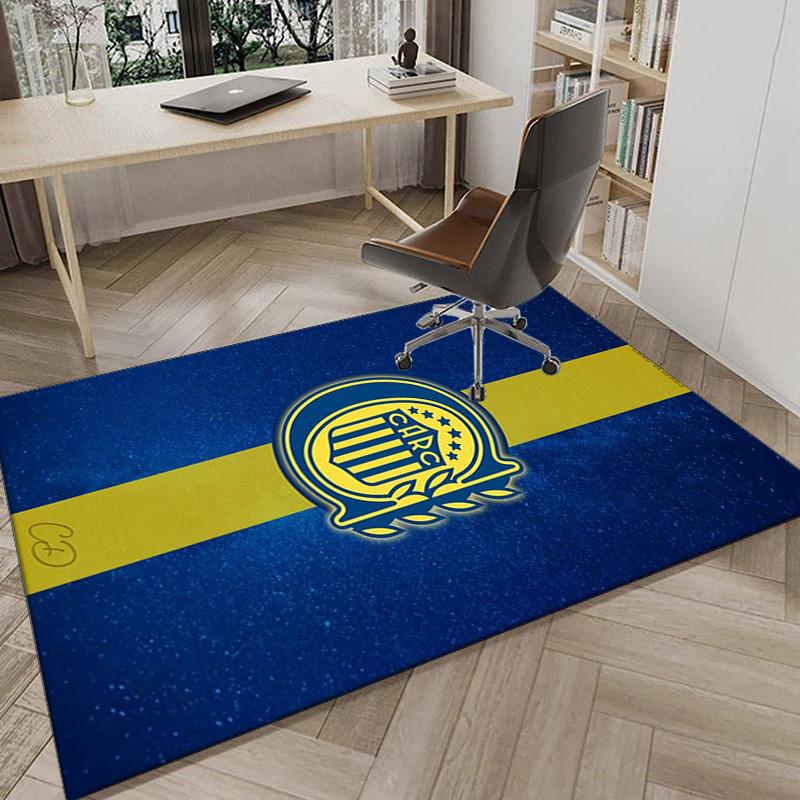 Rosario Central Crest Area Rug for Office, Chair Rug, Decorative Carpet Livingroom Mat, Large Size Fan gifts Christmas gifts