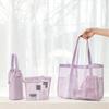 Large Capacity Storage Bag Ultra Light Beach Bag Portable Travel Organizing Bag  Swim
