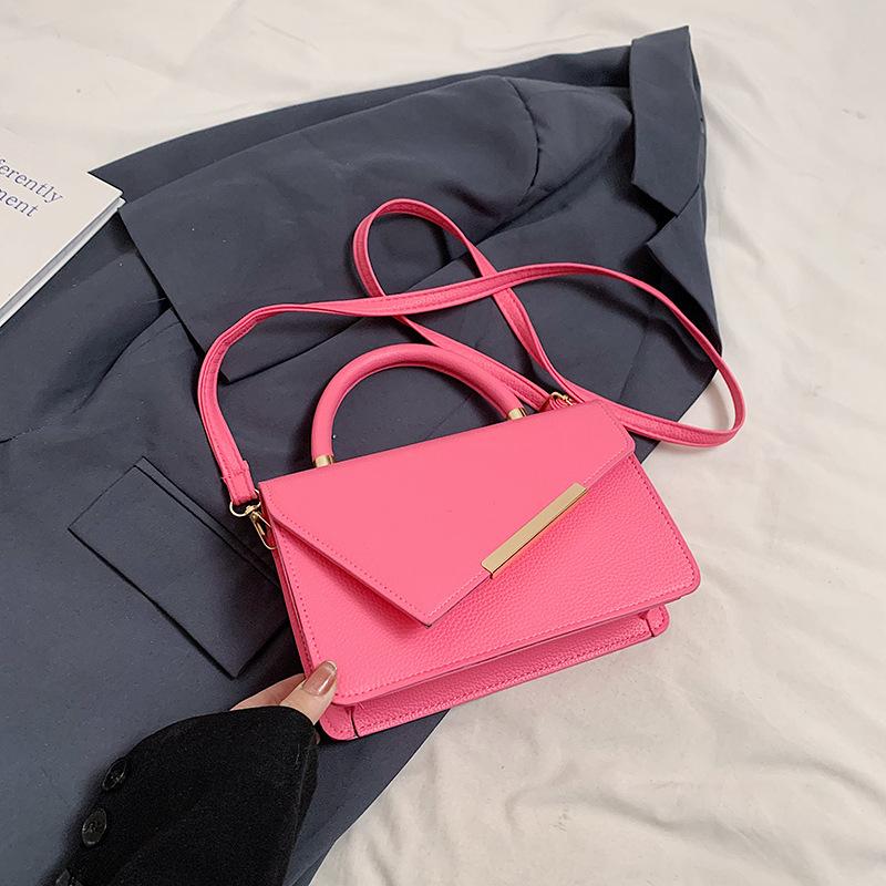 Geantă Mică Pătrată Crossbody cu Design Retro Stil Străin Geantă de Damă la Modă Portabilă