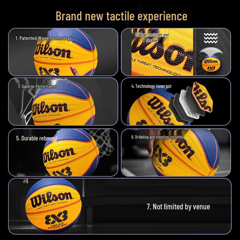 Wilson Official Series Indoor/Outdoor PU Basketball