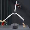 Fly Repellent Fan with Reflective Safe Blades Portable Soundless Widely Used Picnic BBQ Party Portable Table Fly Fan