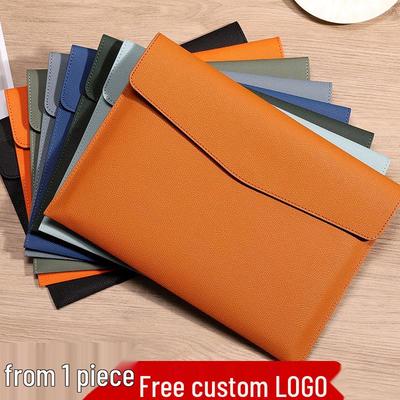Custom A4 Lychee Grain Document File Bag and Briefcase