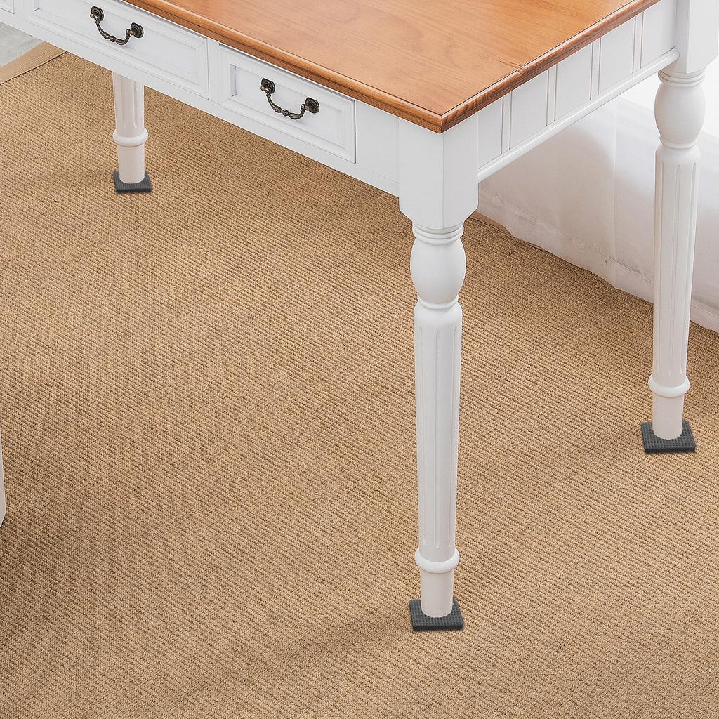 32Pcs Chair Leg Floor Protectors Eva Non-Slip Table Feet Pads Furniture Protectors for Hardwood Floors Office Home School