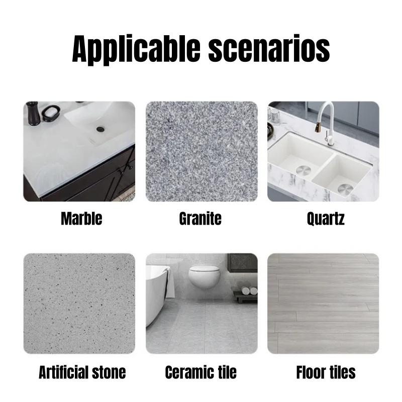 1pc Floor Cleaner Strong Decontamination Granite Quartz Marble Tile Detergent Mops Floor Cleaning Powder Deep Cleaning SIKEZHAN