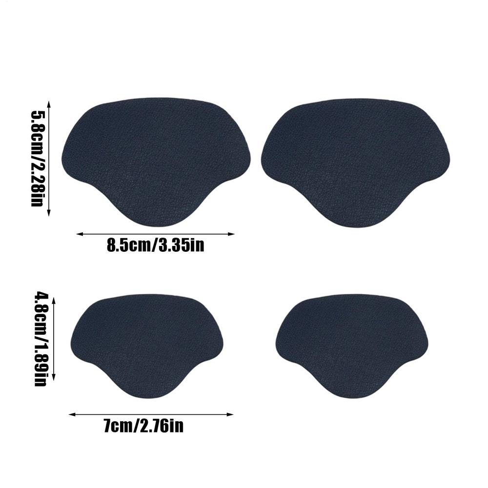 Shoe Heel Pad 4 Pieces Self-Adhesive Shoe Heel Inserts Home Daily Supplies for Running Sports Fitness Athletes Youth Inside Home