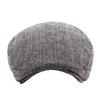 Mode Vintage Hommes Bérets Chapeaux Chauds Grande Taille Casquette Gavroche Décontractée Réglable Octogonal Casquette Hommes