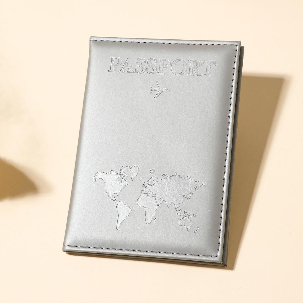 Custom Color-Changing PU Passport and Ticket Holder