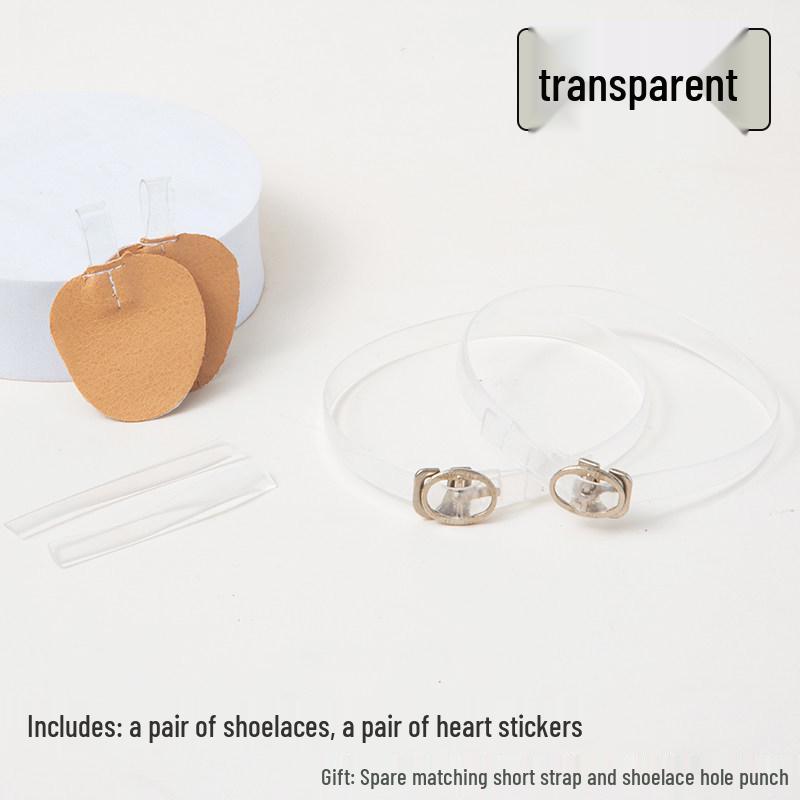 Non-Slip High Heel Strap with Suede Matte Finish - Secure Tie-Up Buckle Design