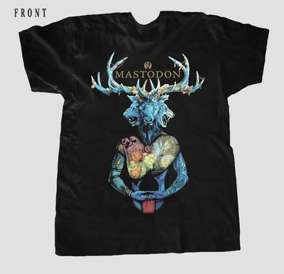 26 Mastodon Band T-Shirt Schwarz Baumwolle Unisex Alle Größen S-5XL TMB4182 Unisex T-Shirt
