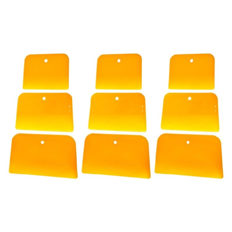 

9Piece Plastic Scrapers Set 4/5/6Inch Flexible Edges Tool for Auto Body Repair and Surfaces Adhesive Finishing Tool 1