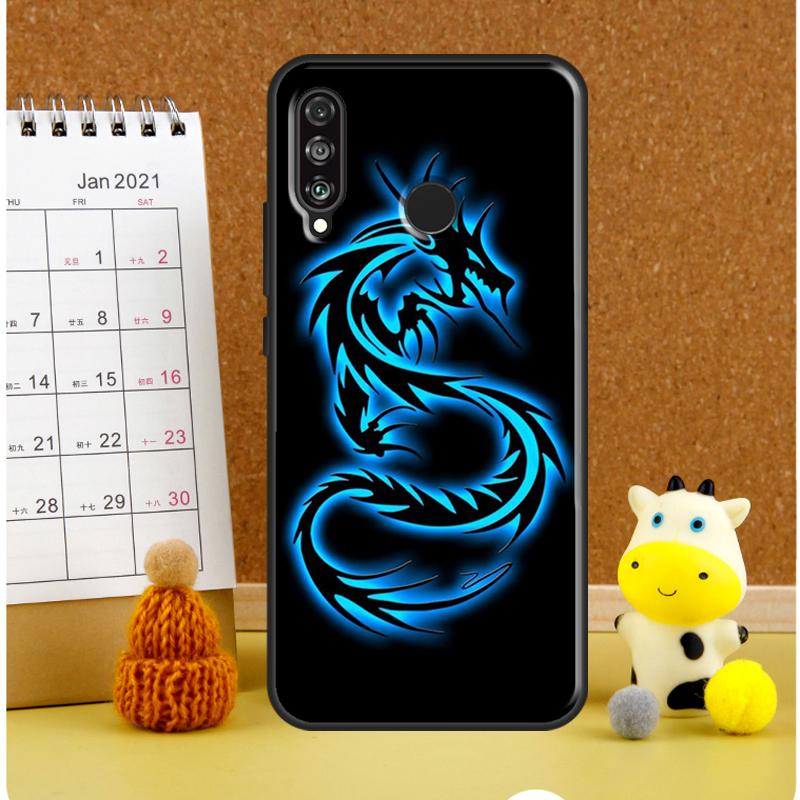 Ancient Japanese Dragon For Huawei Nova Y61 Y60 Y70 Y72 Y73 Y90 Y91 12i 11i 3i 7i 8i 9 10 SE P20 P40 P30 Lite Case