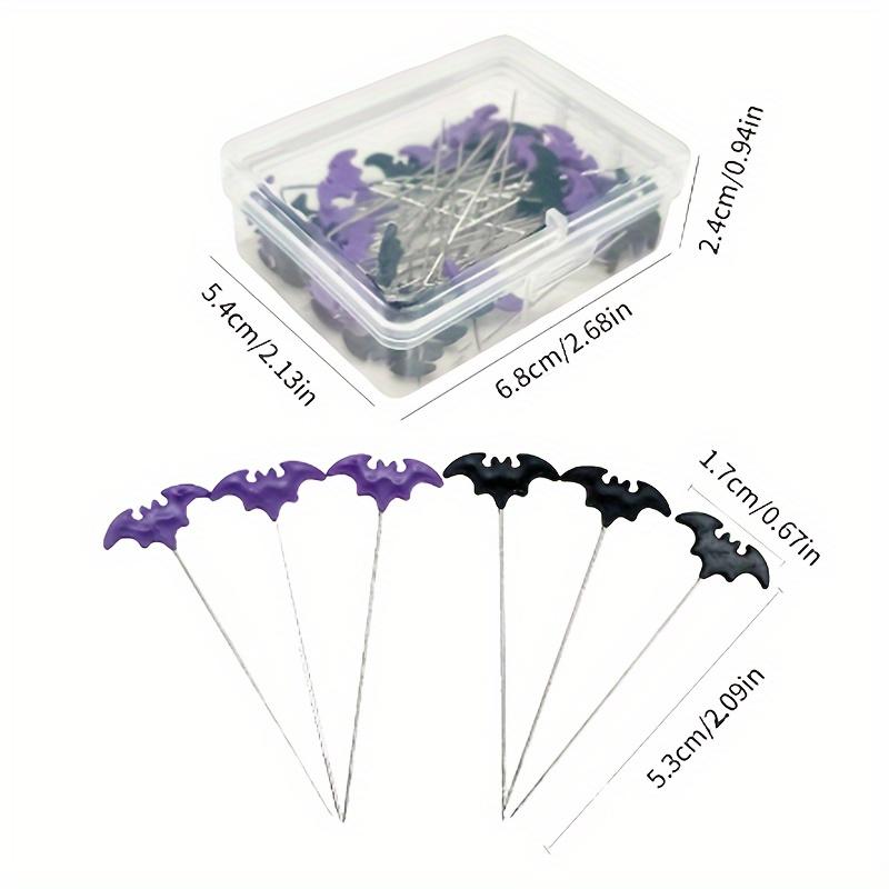 

Набор из 100 штук разноцветных вышивальных игл для шитья летучая мышь для DIY поделок и украшений