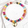 Trendy Resin Bead Chokers Necklace Elastic Cord Fit All Neck Size Great For Parties