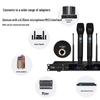 HuiDu U8801/8802 Pro Dual Wireless Microphone with Adjustable Frequency for Conferences