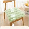 Chair Cushion, Gradient Imitation Rabbit Fur Plush Chair Cushion, Pet Friendly Seat Cushion,Winter Thick Plush Dining Chair Cushion