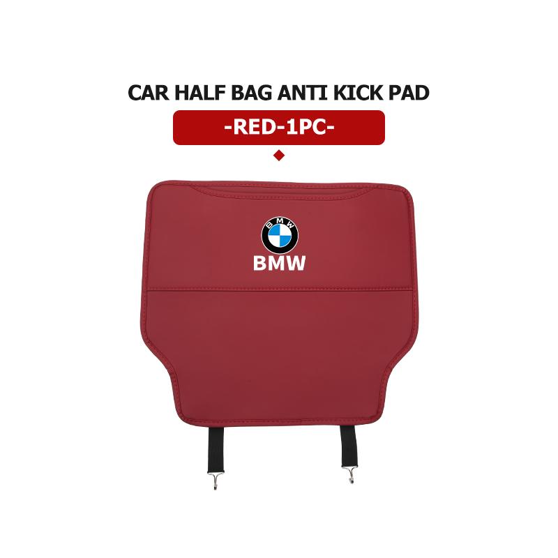 

Leather Car Seat Back Protector Pad Anti Kick Mat Storage Pocket Interior Accessories For BMW X3 X5 M5 M3 E46 E90 E60 F10 E39