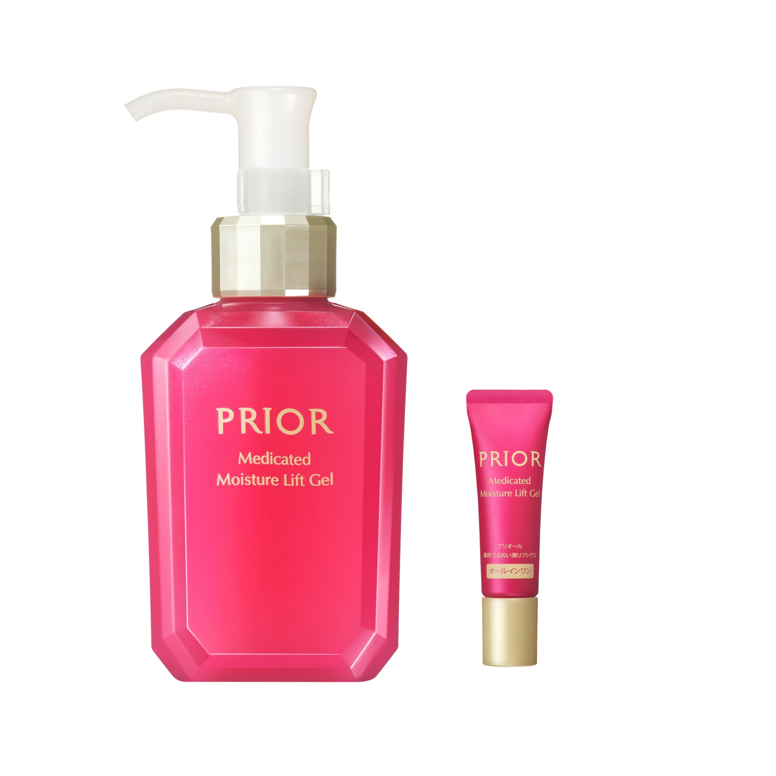 

Prior Medicated Moisturizing Beauty Lift Gel Body Increase Set 120mL Cream Subtle scent of a pleasant aroma bouquet [Quasi-drug] +10mL Cream/Eye