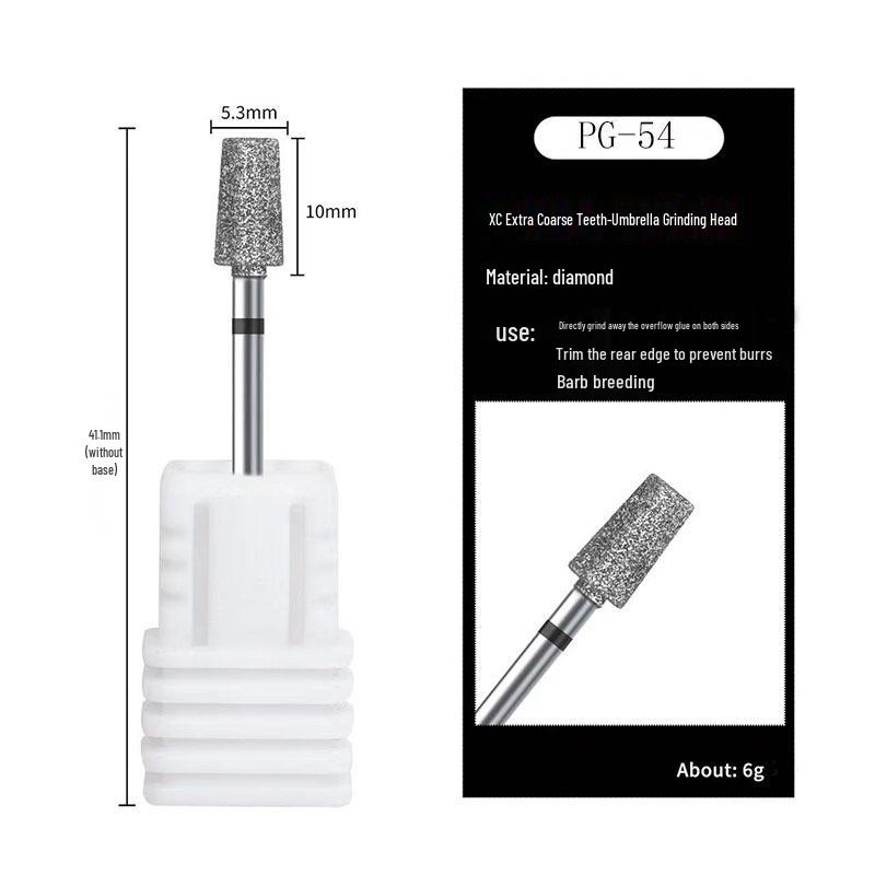 Russischer Diamantschleifer Maniküre-Werkzeug zur Nageloberflächen-Vorbehandlung