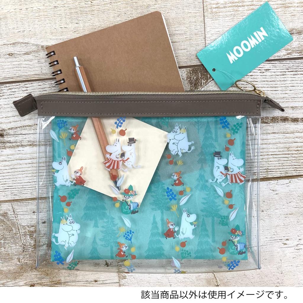 Gakken Sta:Ful Moomin Pen Pouch, Medium, F200 F20047, Green